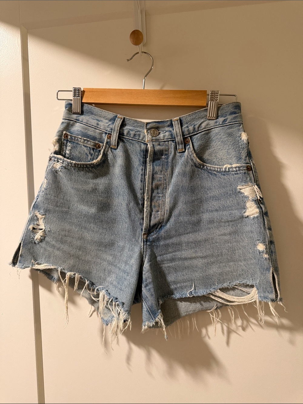 Agolde Dee Denim Shorts